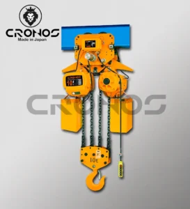talha elétrica - talha com trolley 10 ton