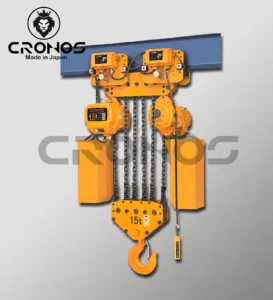 talha elétrica - talha com trolley 15 ton
