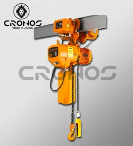 talha elétrica - talha com trolley 2 ton