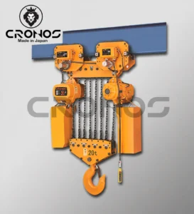 talha elétrica - talha com trolley 20 ton