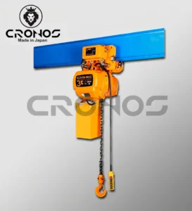 talha elétrica - talha com trolley 3 ton